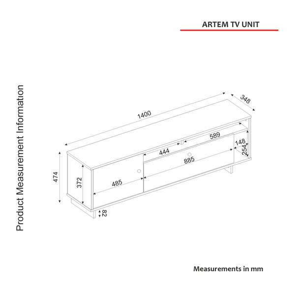 TV stalak Artem