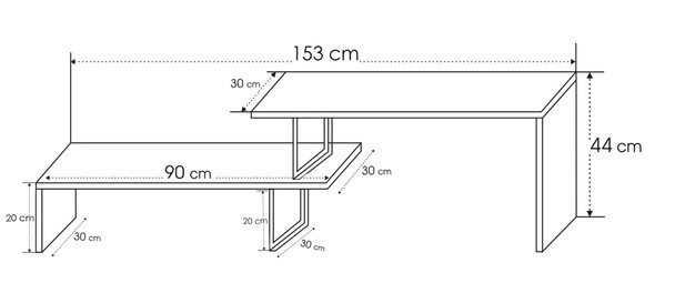 TV stalak  Ovit – Bor