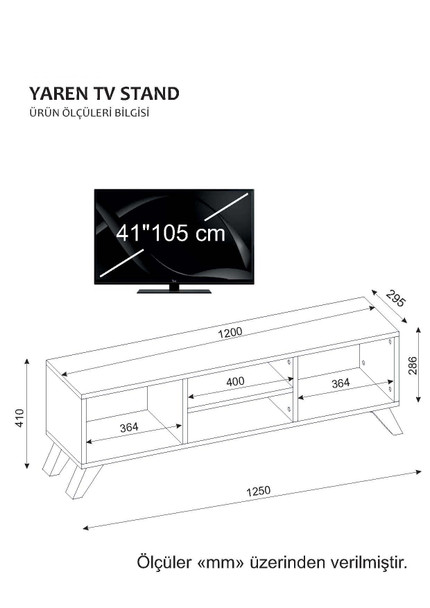 TV stalak Jaren – Bijela