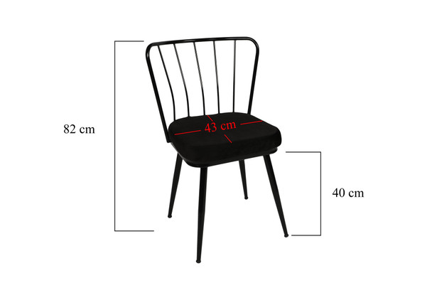 Set stolica (4 komada)  Yıldız 943 V4