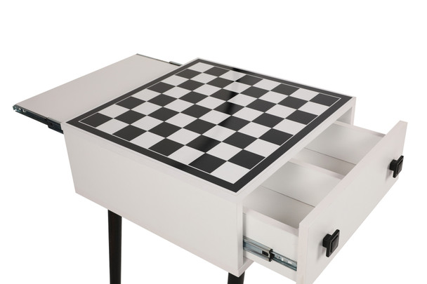 Šahovski stol Chesso - crni, bijeli