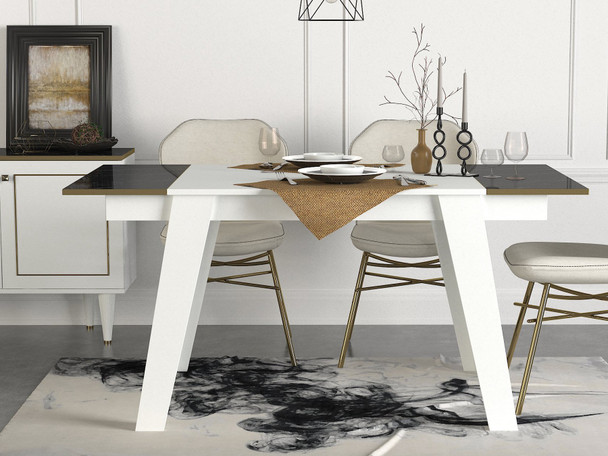 Trpezarijski blagovaonski stol Ravena – Bijela