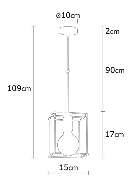 Stropna svjetiljka  Selimije – N-1172