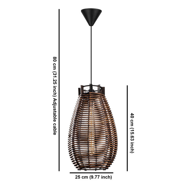 Stropna svjetiljka Baklja – Antikva