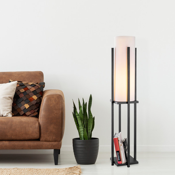 Podna lampa 7125 - Crna