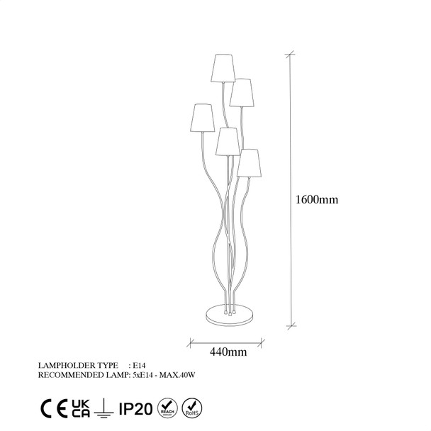 Podna lampa Bonibon - 13235