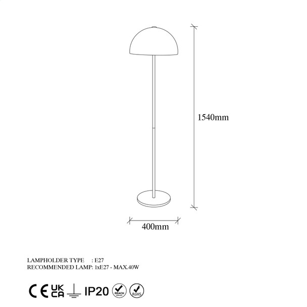 Podna lampa Mješovito - 11513