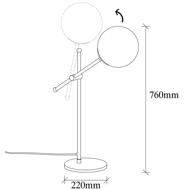 Stolna lampa Najbolji-646-ML