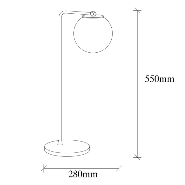 Stolna lampa Tratinčica - 146-ML