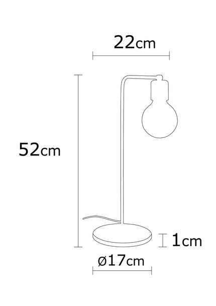 Stolna lampa  Harput - N-1320