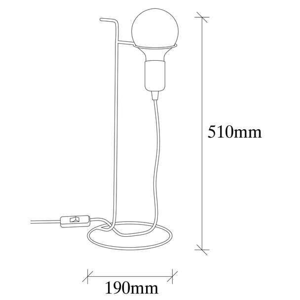 Stolna lampa Pota - 3673