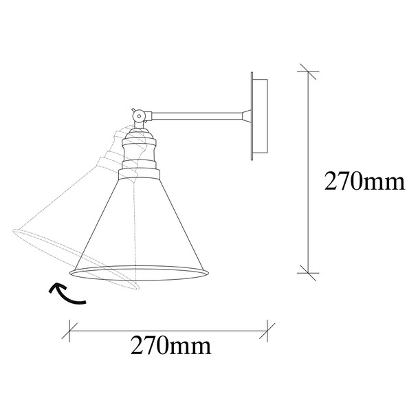 Zidna lampa Berceste - 251-A