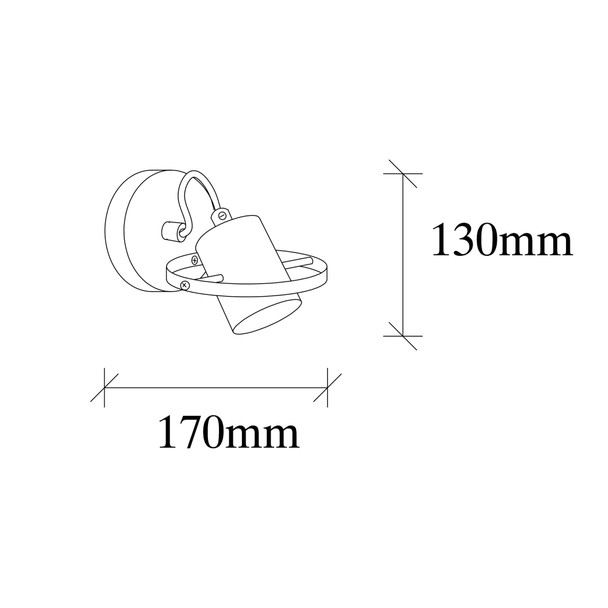 Zidna lampa Vaveyla - 440-A