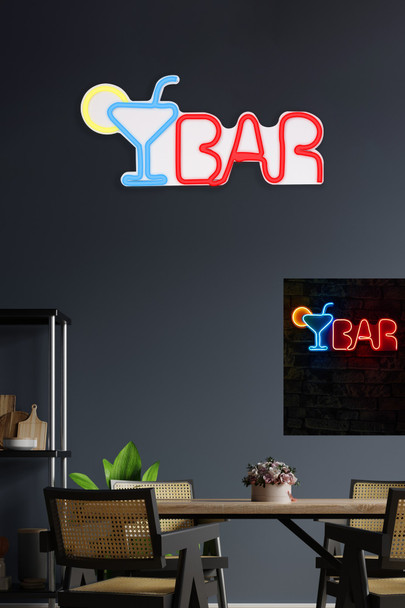 Dekorativna plastična led rasvjeta Bar - Multicolor