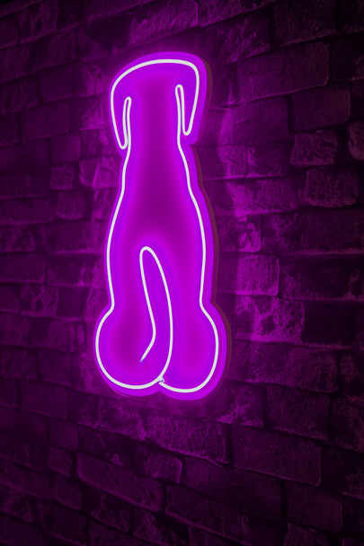 Dekorativna plastična led rasvjeta Doggy - Pink