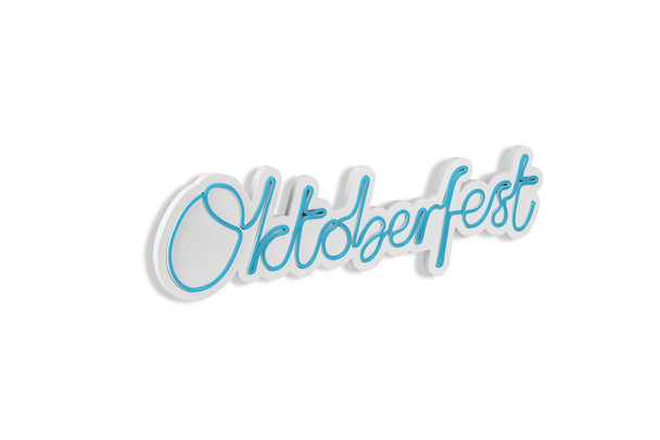 Dekorativna plastična led rasvjeta Oktoberfest - Plava