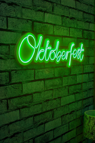 Dekorativna plastična led rasvjeta Oktoberfest - Zeleno