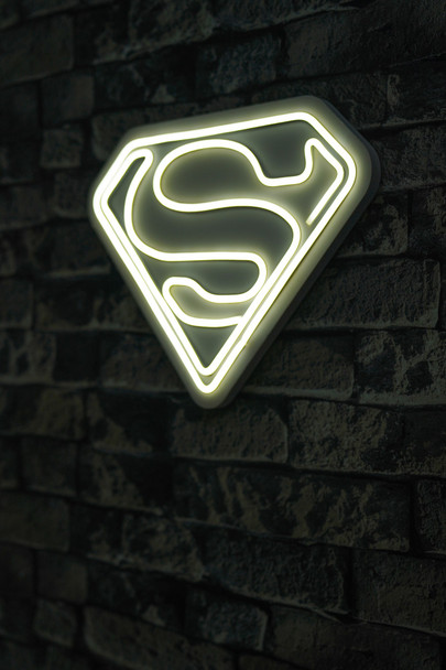 Dekorativna plastična led rasvjeta Superman - Bijeli