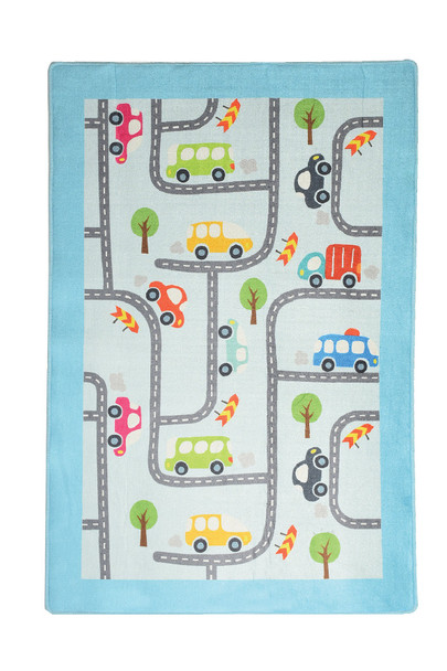 Tepih (140 x 190)  Automobili za bebe