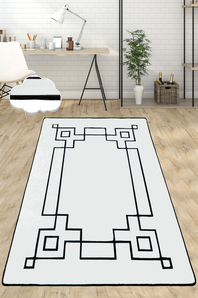 Tepih (200 x 290)  Četvrtasti Ecru