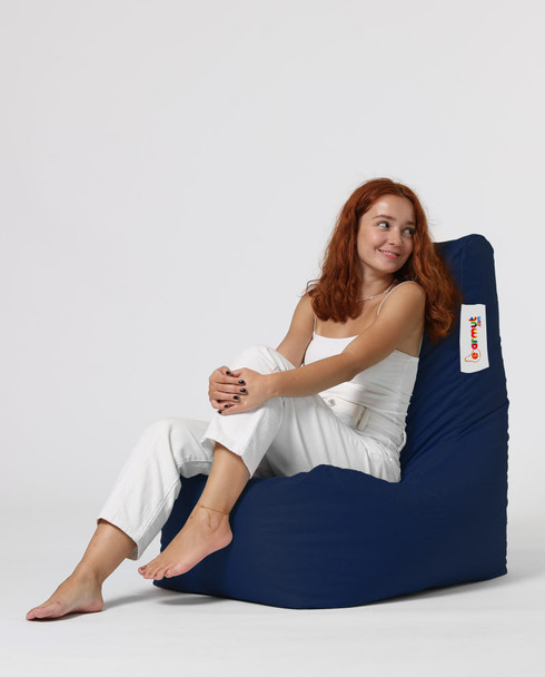 Lazy bag Dijamant - tamnoplava