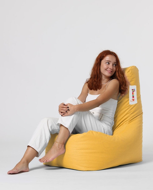 Lazy bag Dijamant - žuti