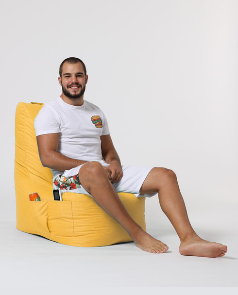Lazy bag Dijamant - žuti