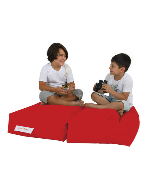 Lazy bag Dječji puf sa duplim sjedalom - crveni