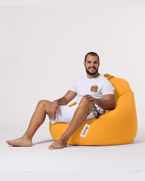 Lazy bag Premium XXL - Žuta