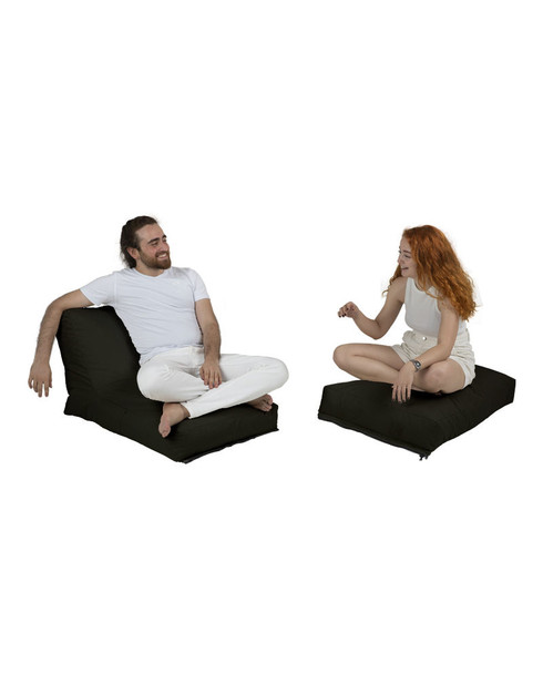 Lazy bag Siesta kauč na razvlačenje - crna