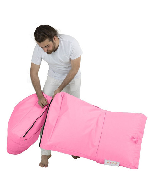 Lazy bag Pouf za kauč na razvlačenje Siesta - ružičasta