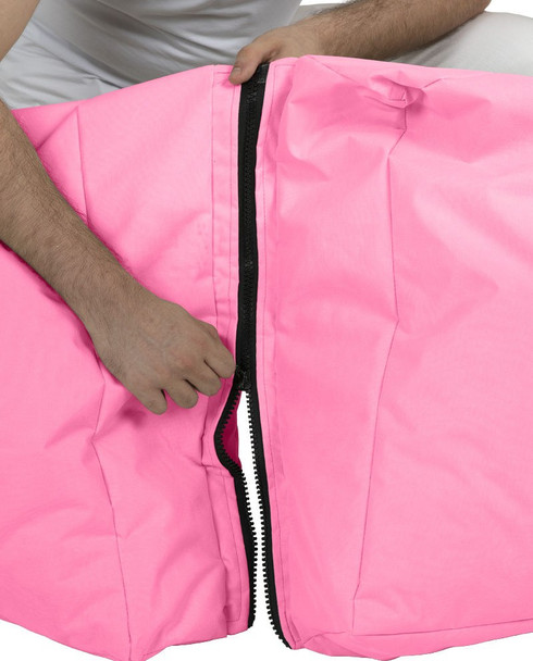 Lazy bag Pouf za kauč na razvlačenje Siesta - ružičasta
