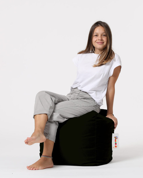 Tabure bag Četvrtasti  - crni