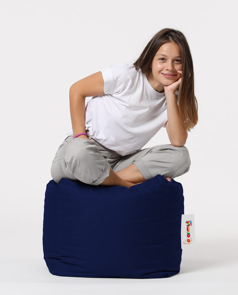 Tabure bag Kvadratni  - tamnoplavi