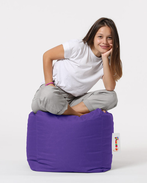 Tabure bag Kvadratni  - ljubičasti