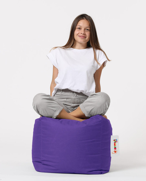 Tabure bag Kvadratni  - ljubičasti