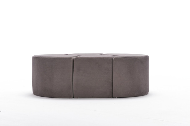 Tabure Alya Puf - Mink