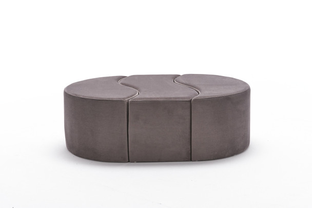 Tabure Alya Puf - Mink