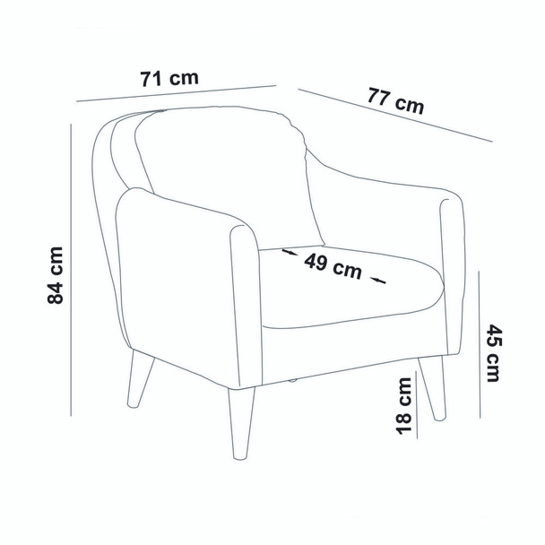 Sofa Garnitura Sofija-TKM01-1501