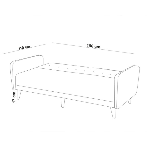 Sofa-krevet Garnitura Aria-TKM02-94819