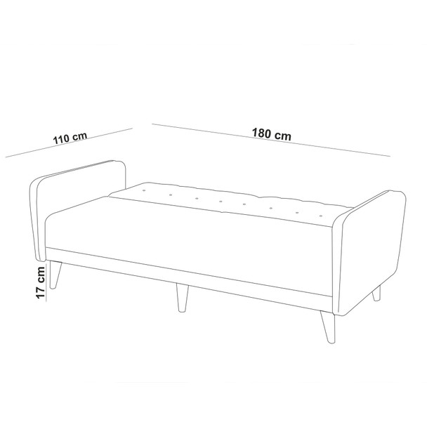 Sofa-krevet Garnitura Aria-TKM04-94216