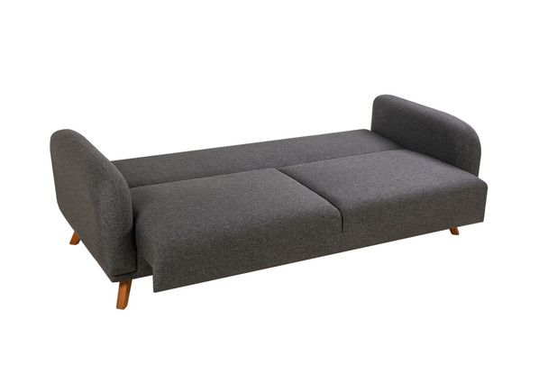 Sofa-krevet Garnitura Garnitura Hera - antracit