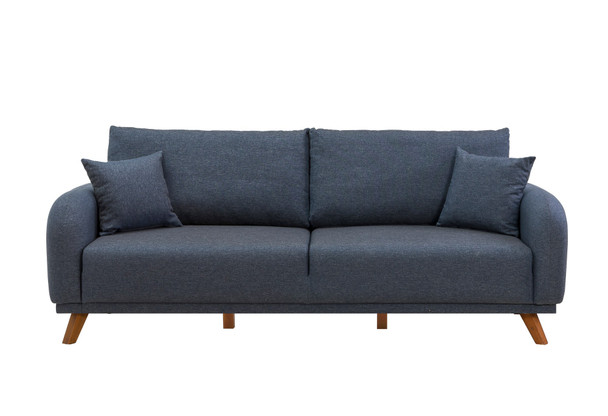 Sofa-krevet Garnitura  Hera set - tamno plava