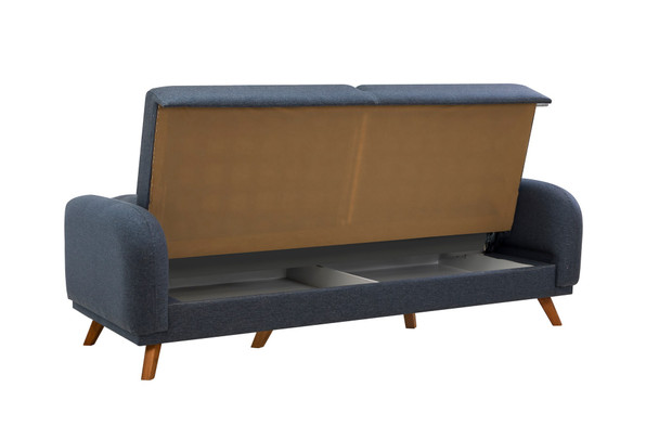 Sofa-krevet Garnitura  Hera set - tamno plava