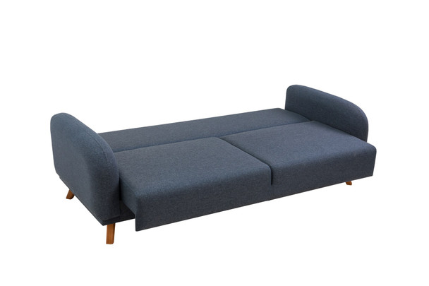 Sofa-krevet Garnitura  Hera set - tamno plava