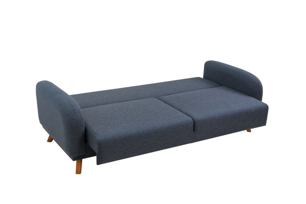 Sofa-krevet Garnitura  Hera set - tamno plava