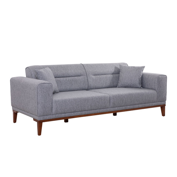Sofa-krevet Garnitura Liones Tepsili-Grey
