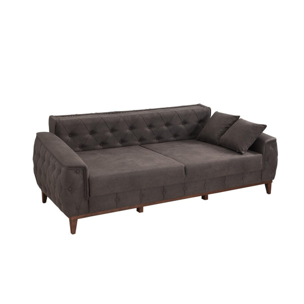 Sofa-krevet Garnitura Marta-TKM01-Antracit