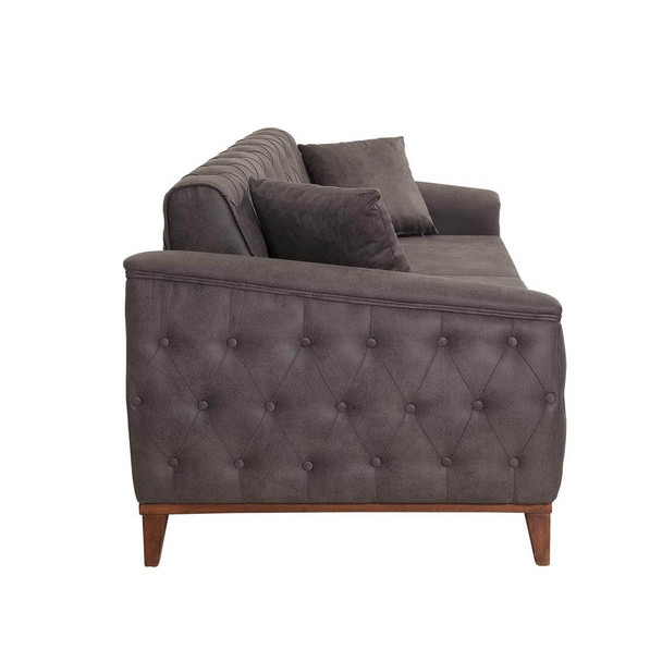 Sofa-krevet Garnitura Marta-TKM01-Antracit