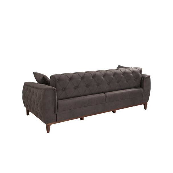 Sofa-krevet Garnitura Marta-TKM01-Antracit